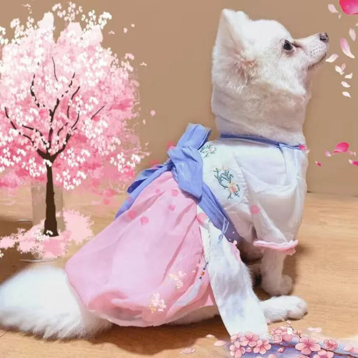 Kimono pet costume