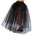 10039- Roma Costume Halloween Full Length Black Petticoat