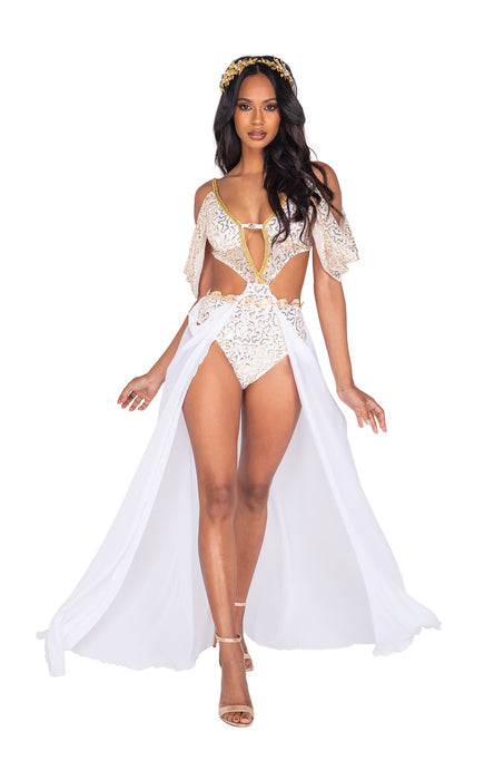 Goddess Glam Costume - Unleash Your Ethereal Elegance! ✨🌿