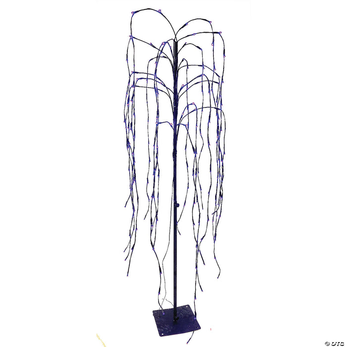 5' Lighted Weeping Willow Tree