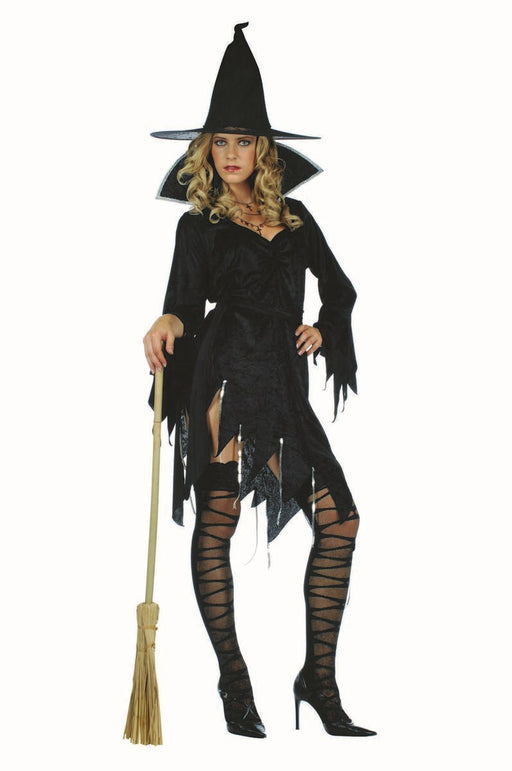 81511 Sexy Velvet Witch with Hat