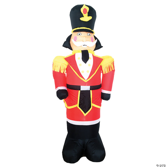 84" Blow Up Inflatable Nutcracker Soldier Outdoor Yard Decoration