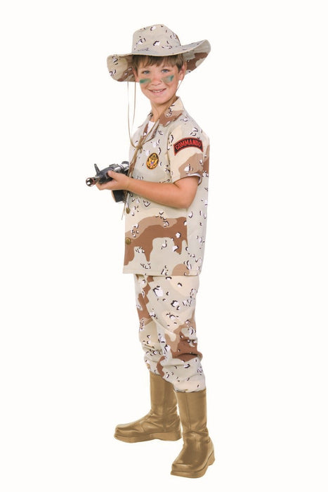90362 Desert Storm Commando Costume Child