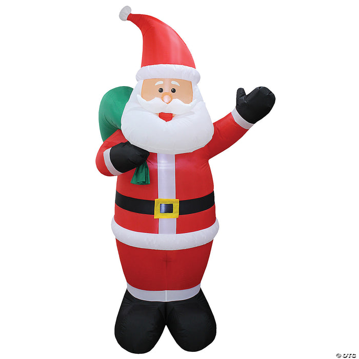 96" Blow Up Inflatable Santa Outdoor Yard Decoration
