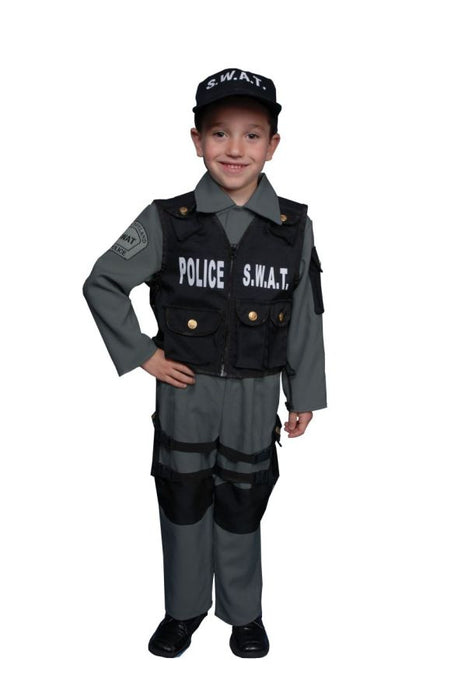 Junior SWAT Officer Costume for Kids