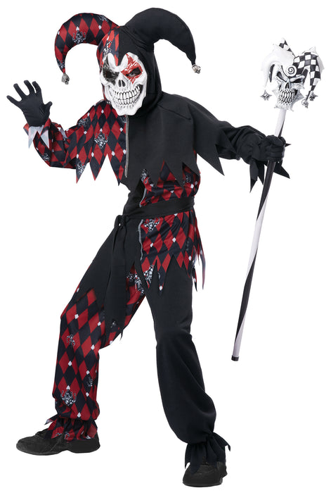 Harlequin Horror Jester Costume