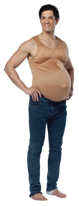 Pregnant Bodysuit Costume - Experience the Belly Laughs! 🤰😂