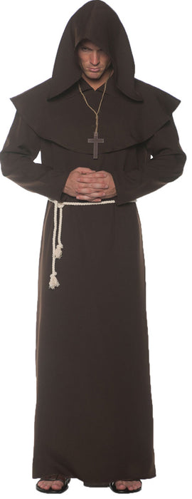 Monk Robe Costume Brown