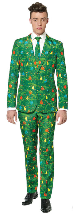 Evergreen Elegance Christmas Suit