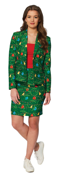 Womens Christmas Suit