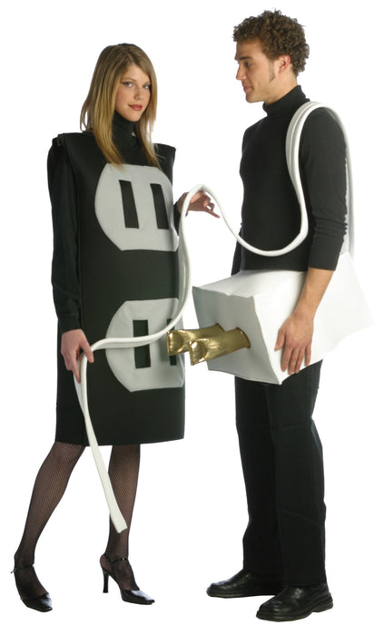Plug and Socket Couples Costume Set - Plus Size 🎉🔌