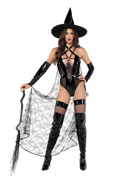 Playboy Wicked Witch Costume - Cast Spells in Sultry Style! 🕷️🎩