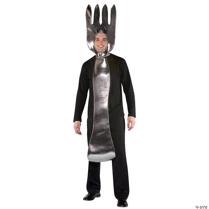 Feast-Ready Fork Costume - Spearhead the Fun at Any Party! 🍴🎉