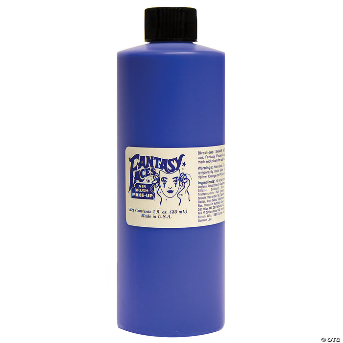 Blue Airbrush Makeup, 1 oz - Water-Resistant and Instant-Drying