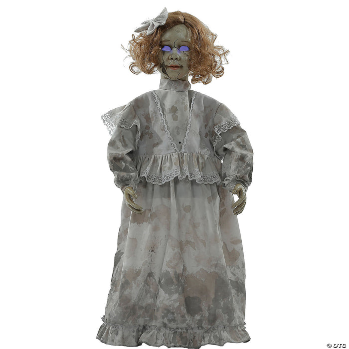 32" Animated Cracked Victorian Doll