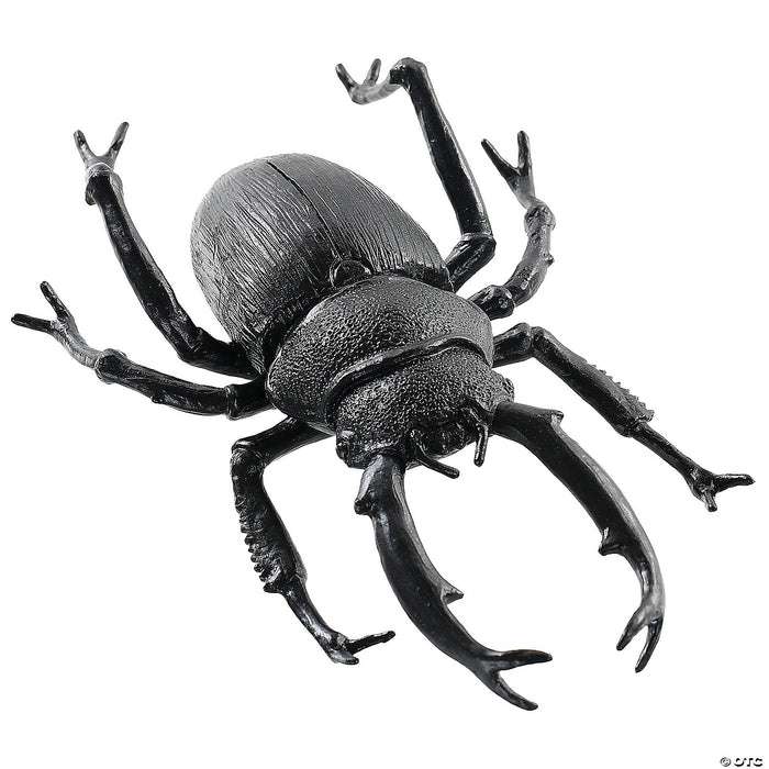 8" Black Beetle Decoration