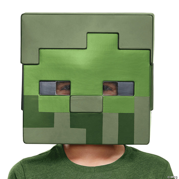 Boy's Minecraft Zombie Half Mask