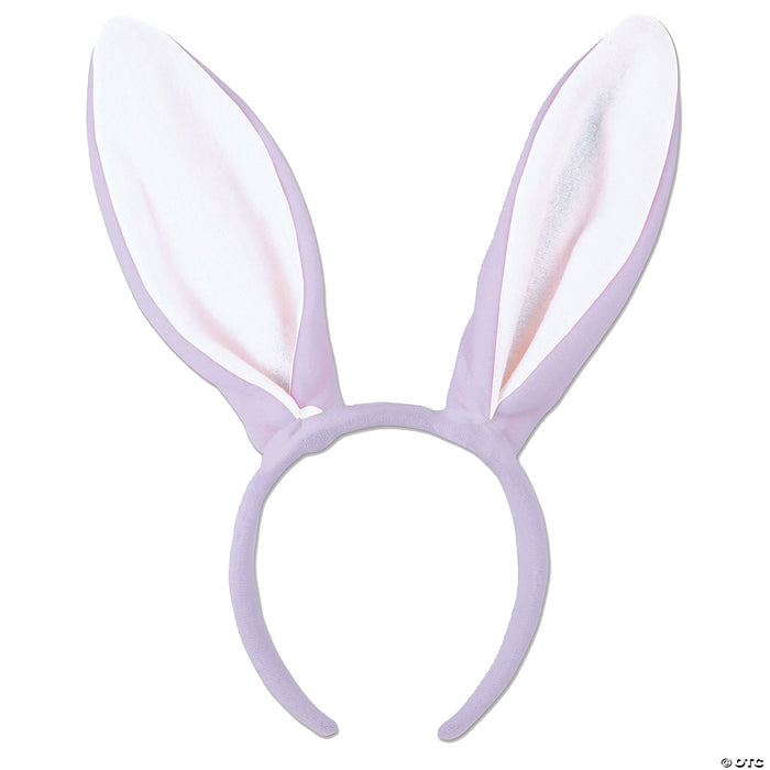 Lavender Bunny Ears Headband