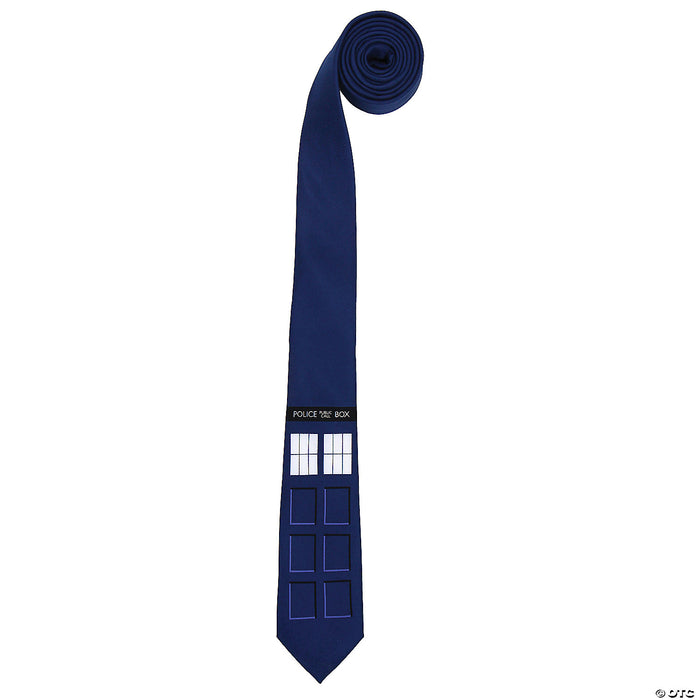 Doctor Who Tardis Skinny Tie