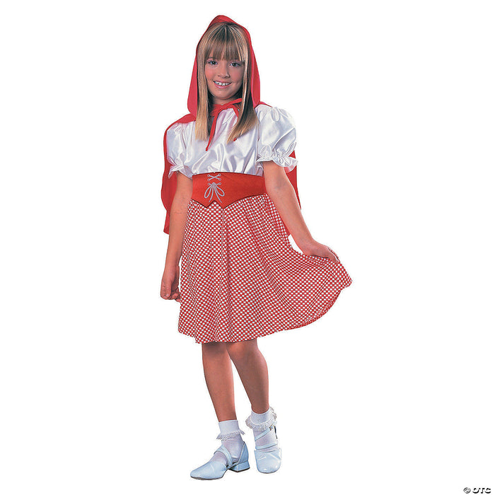 Girl's Red Riding Hood Costume - Large