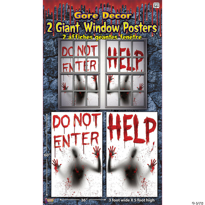 Help Window Poster