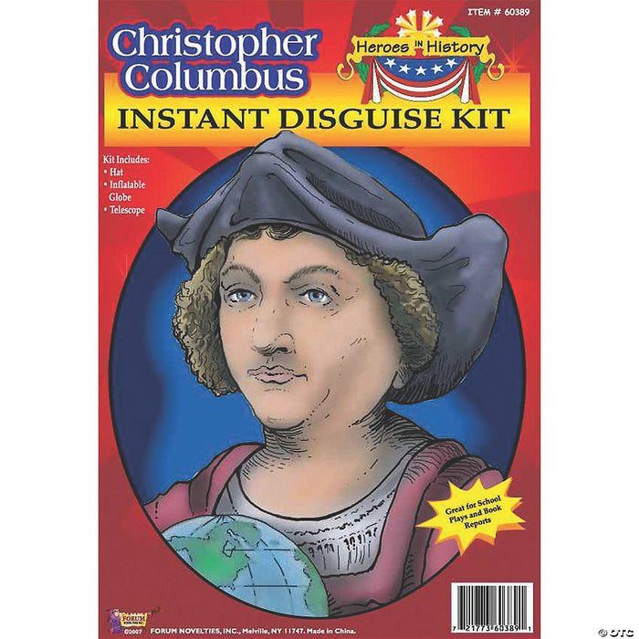 Heroes in History: Christopher Columbus Costume Hat & Accessories