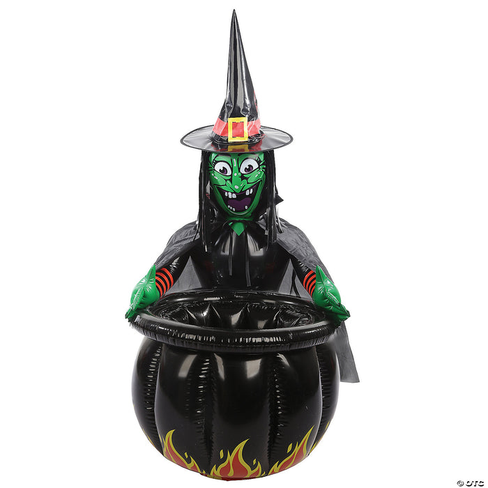 Inflatable Witch Cauldron Cooler