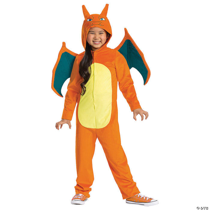 Kids Deluxe Pokémon Charizard Costume Large 10-12
