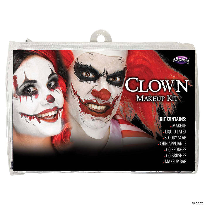 Make-Up Zipper Bag Clown Kit