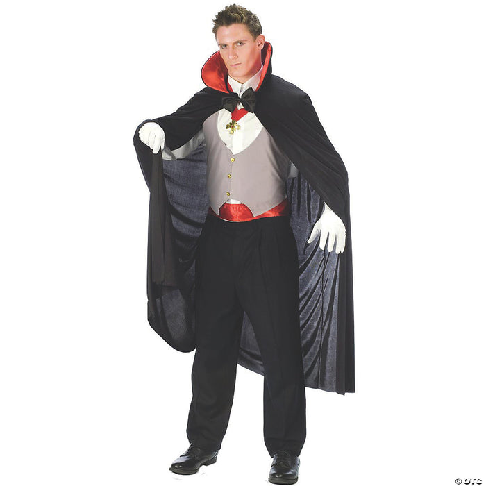 Men's Deluxe Red Vampire Costume