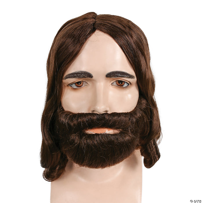 Men's Discount Biblical Wig & Beard Set