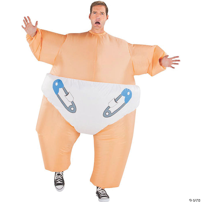 Big Baby Boomer Inflatable Costume - Bring the Laughs This Halloween! 👶🎈