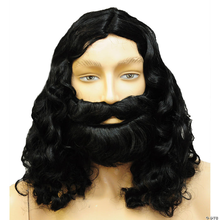 Men's Special Bargain Biblical Wig Set - Auburn