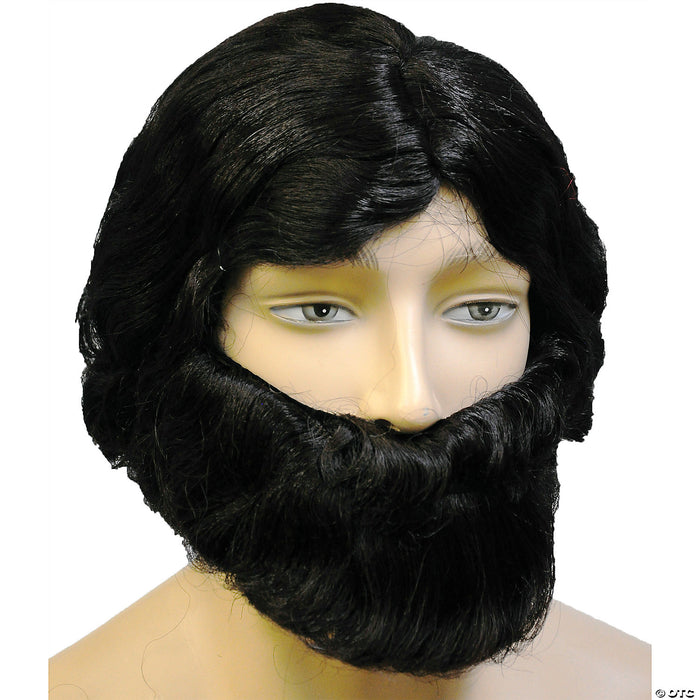 Men's Special Bargain Biblical Wig Set - Auburn