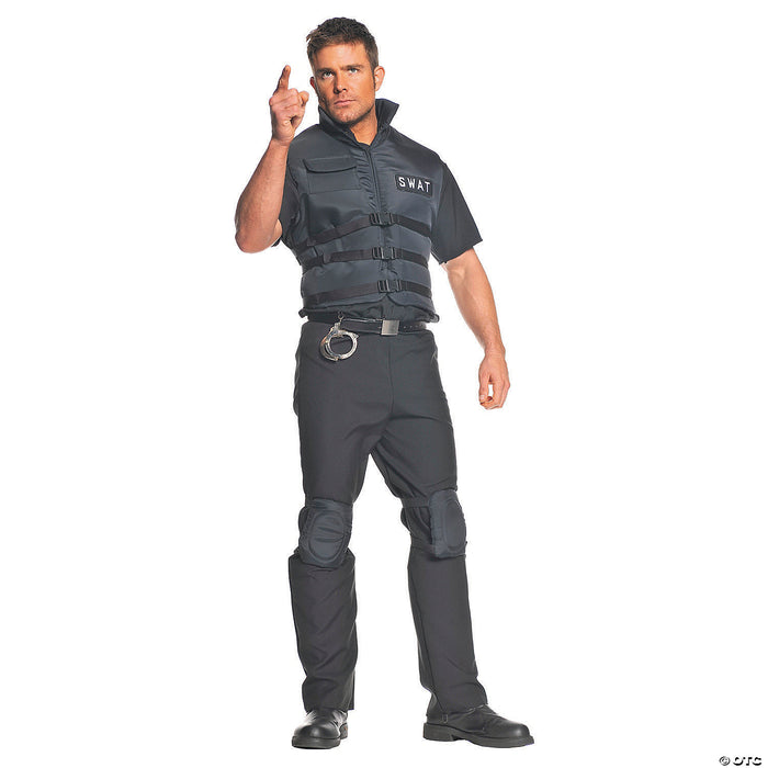 Men's S.W.A.T. Costume - Take Charge This Halloween! 🚨👮‍♂️
