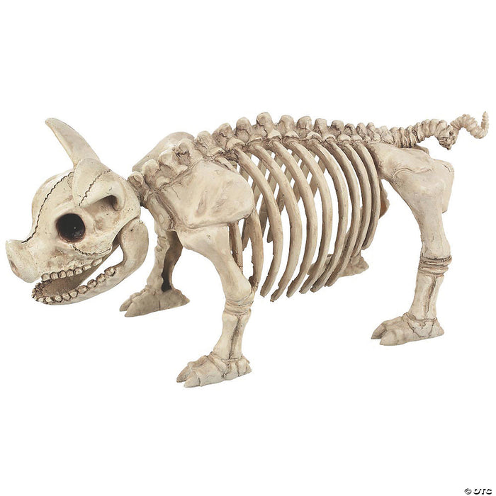 Pig Skeleton Halloween Decoration