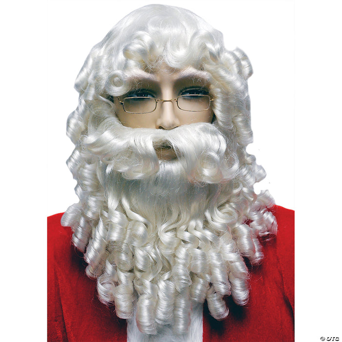Santa Wig And Beard Set