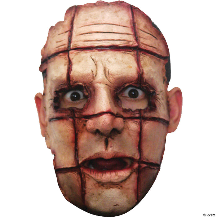 Serial Killer Mask with Bloody Cuts
