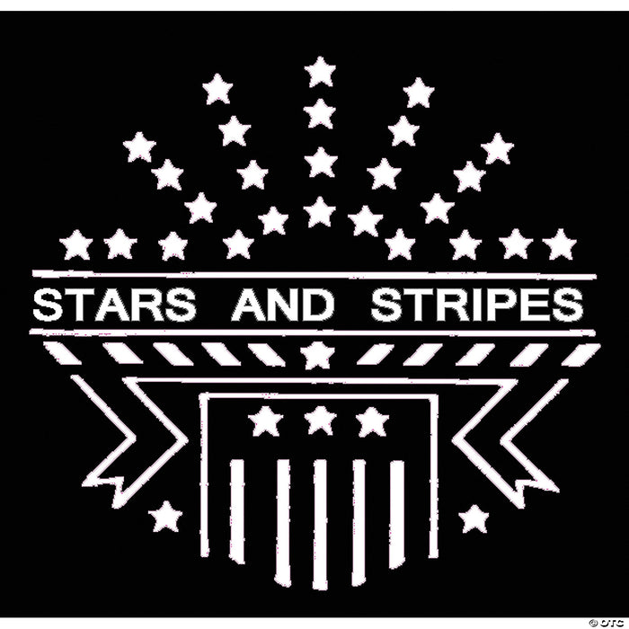 Stencil Stars & Stripes, Stainless