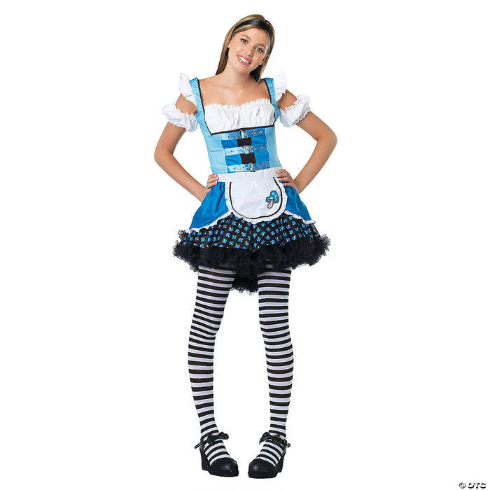 Teen Alice Costume - A Whimsical Twist in Wonderland! 🍄👗
