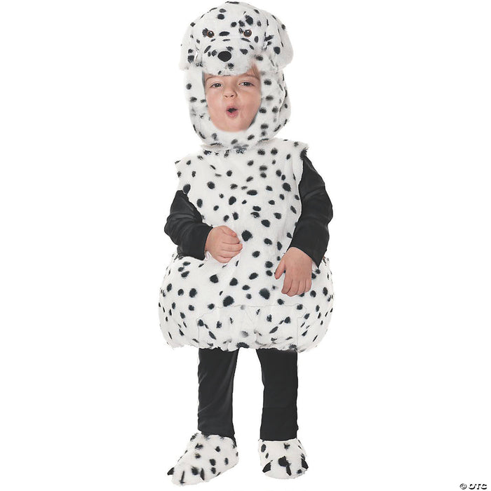 Toddler's Dalmatian Costume - Spot-On Cuteness for Halloween! 🐾🐶