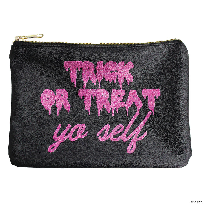 "Trick or Treat Yo Self" Makeup Bag