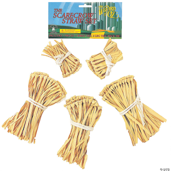 Wizard of Oz Scarecrow Straw Kit - The Finishing Touch for Your Costume! 🌾🎩