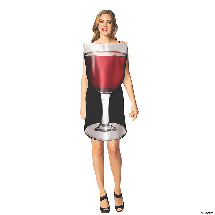 Cheers to Fun! Glass of Red Wine Costume - Uncork the Celebration! 🍷🎉