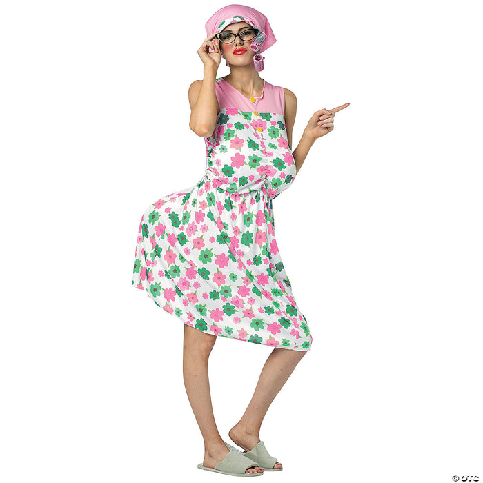 Classic Comical Granny Costume - Hilarity with Every Shuffle! 👵💐