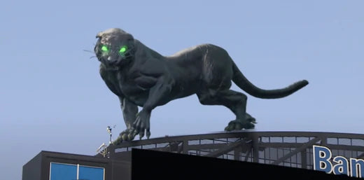 första augmented reality-maskot av en NFL