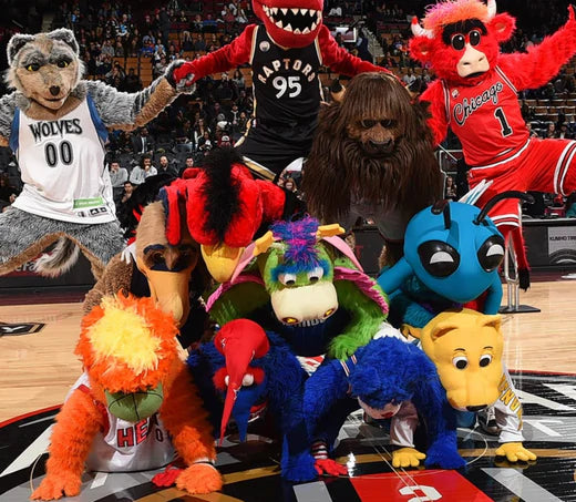 Top 15 beste mascotte van NBA