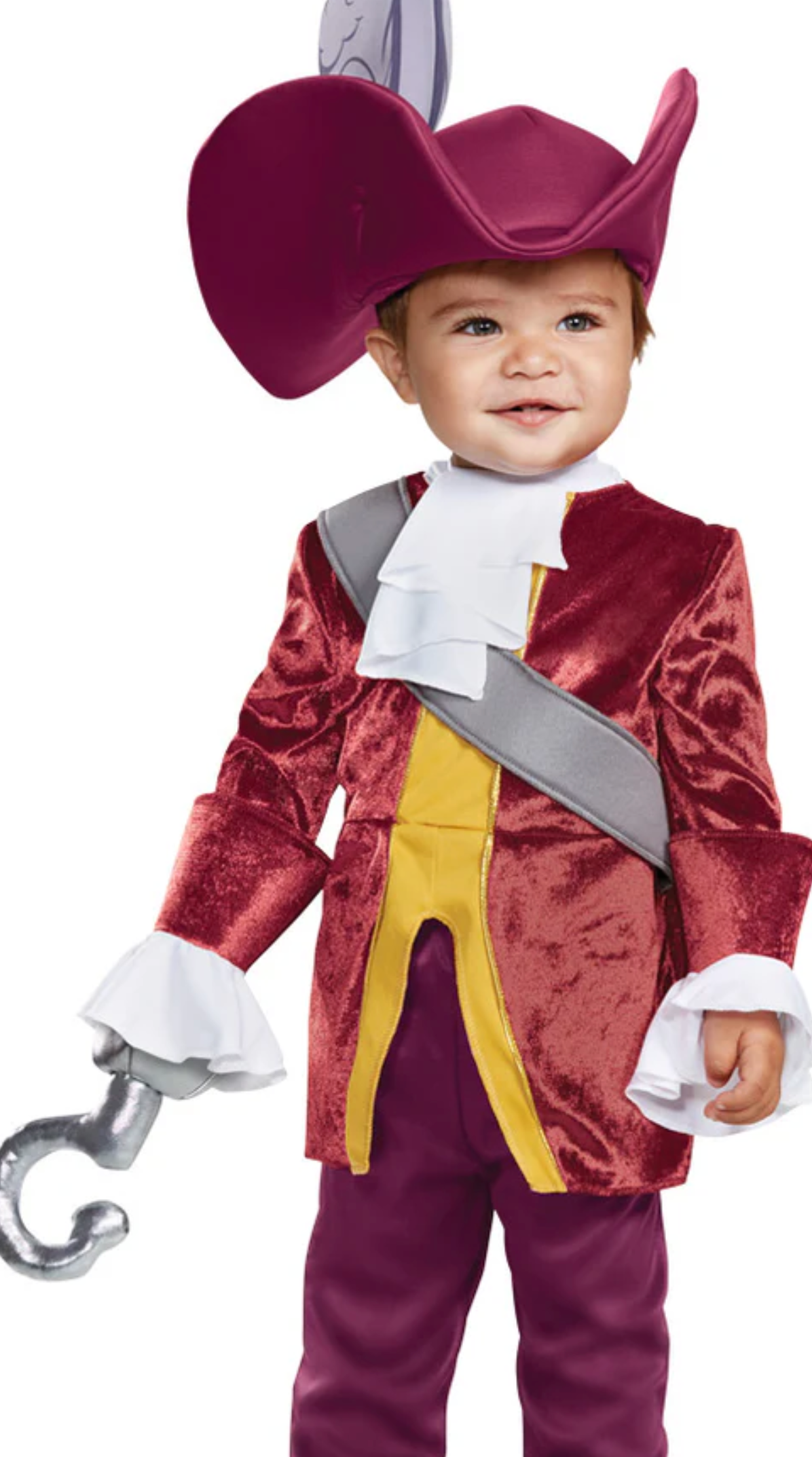Set Sail for Adventure with the Classic Captain Hook Toddler Costume — The Costume Shop