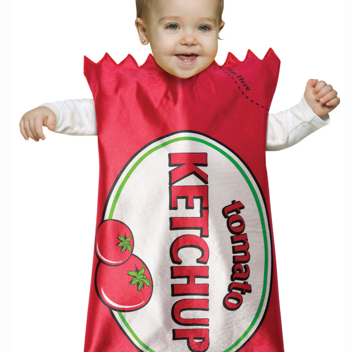 Add a Dash of Fun with the Ketchup Packet Baby Bunting Costume