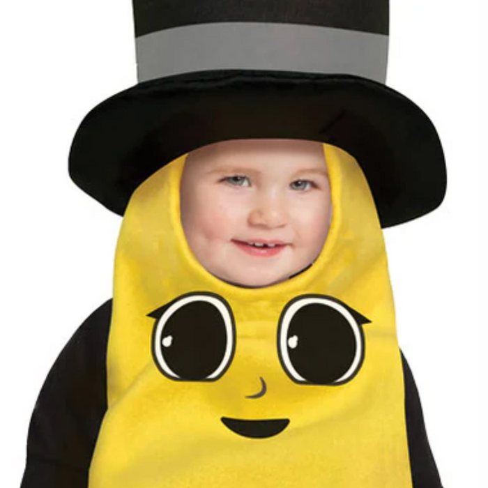 Nutty Delight: The Baby Nut Mr. Peanut Toddler Costume